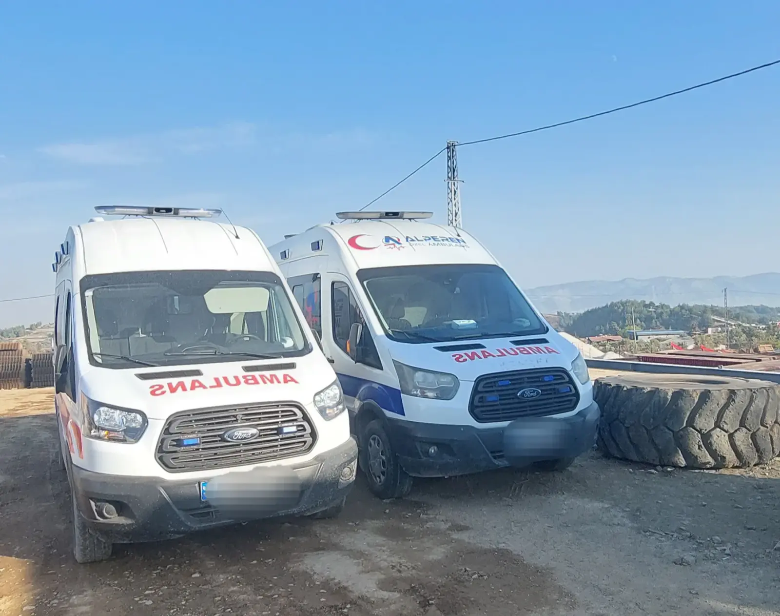 Şantiyelerde Özel Ambulans